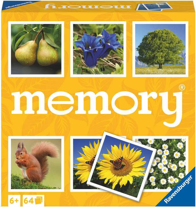 Immagine prodotto Ravensburger memoria? Natura (Tedesco, Portoghese, Polacco, Olandese, Inglese, Norvegese, Italiano, Francese, Spagnolo, Svedese, Danese)