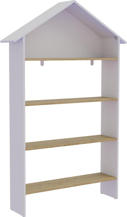 Produktbild VCM Holzregal stehend | platzsparendes Kinder Regal | Masse: H. 160 x B. 103 x T. 23 cm |
