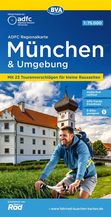 Actual product image ADFC-Regionalkarte München und Umgebung