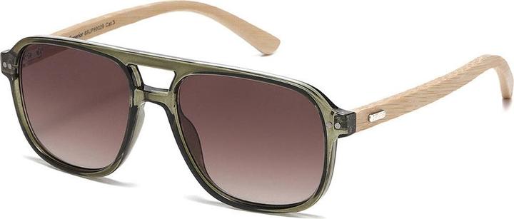 Sunglasses-Store Piloten Sonnenbrille Bambus
