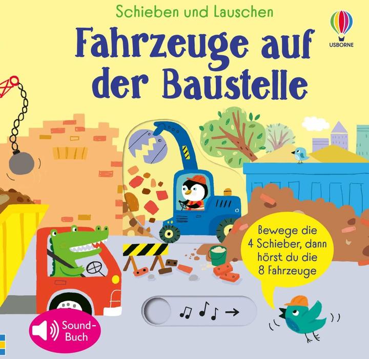 Actual product image Schieben und Lauschen: Fahrzeuge auf der Baustelle (German)