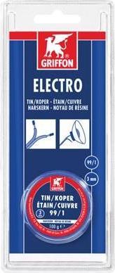 Produktbild Griffon ELEKTRO-LÖTDRAHT - ZINN/KUPFER - 99/1