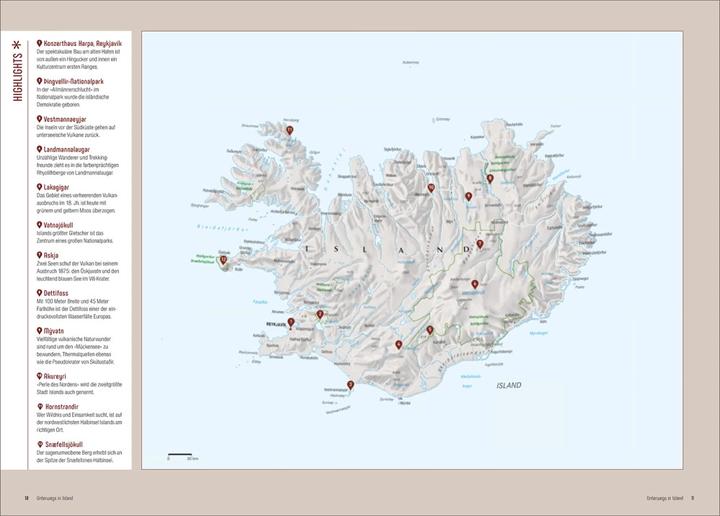 Immagine prodotto Unterwegs in Island (Tedesco, Andrea Lammert, Randolf Leyk, Jutta M. Ingala, 2023)