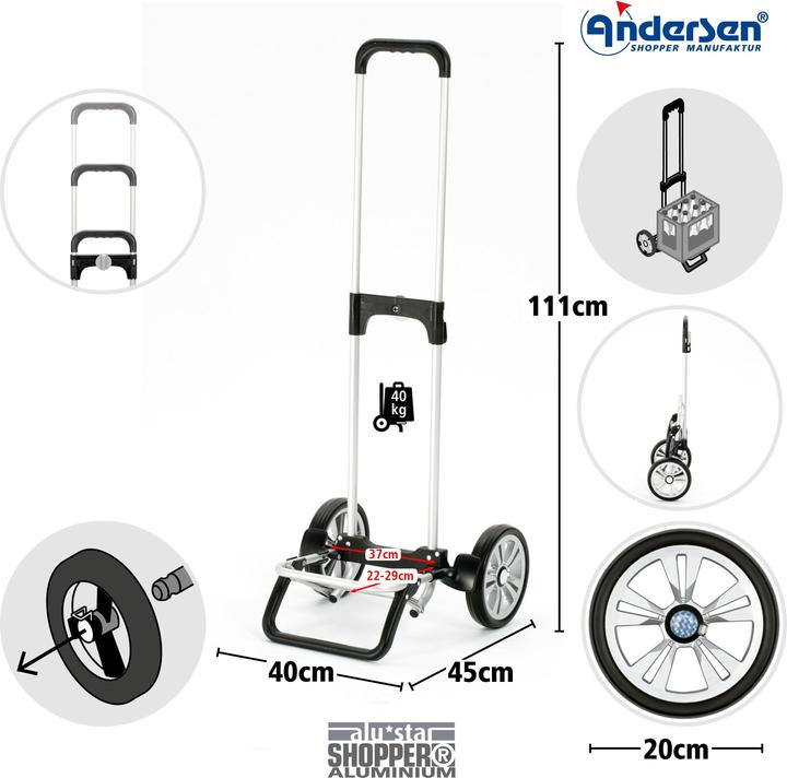 Immagine prodotto Andersen Shopper Alu Star Urs