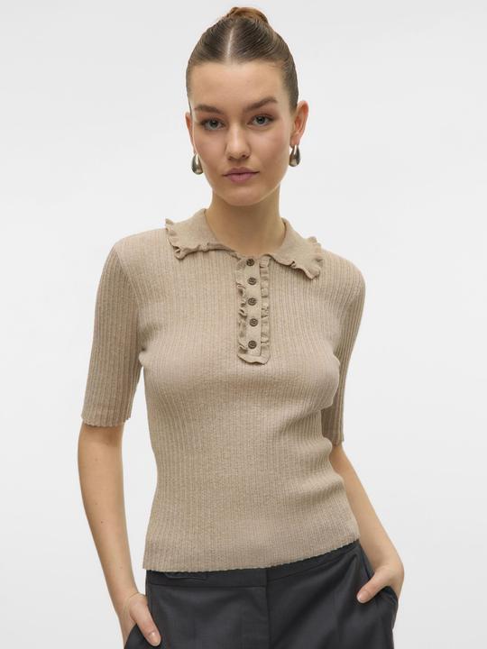 Produktbild Vero Moda AWSHIRLI Gestricktes Poloshirt Polo (M)