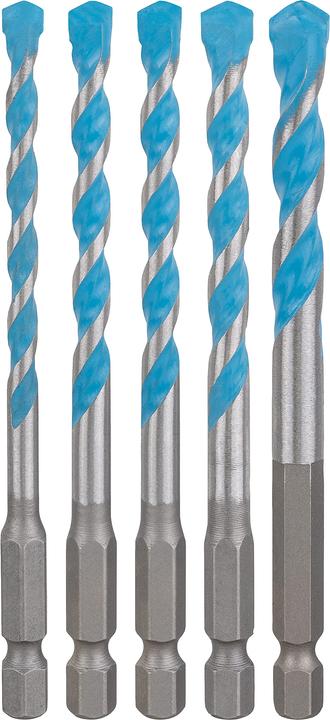 Immagine prodotto Bosch Professional Zubehör Set di punte EXPERT HEX-9 MultiConstruction, 5,5/6/7/8 mm, 5 pezzi. (5.5, 6, 7, 8 mm)