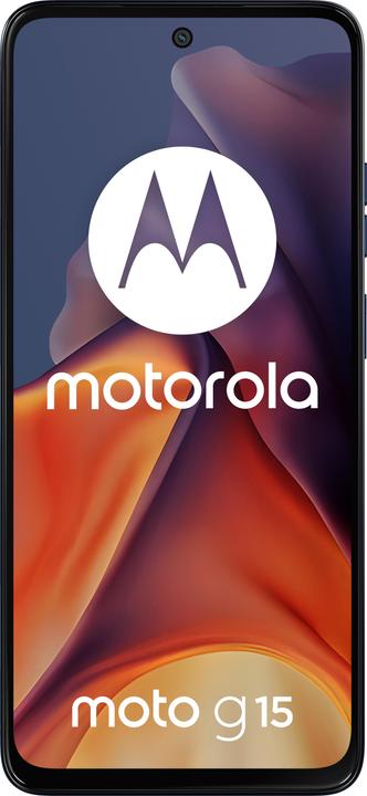 Produktbild Motorola Moto G15 (128 GB, Sea Blue, 6.72", Dual SIM, 50 Mpx, 4G)