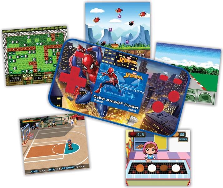 Produktbild Lexibook Spider-Man - Handheld console Cyber Arcade® Pocket 1.8" (JL1895SP)