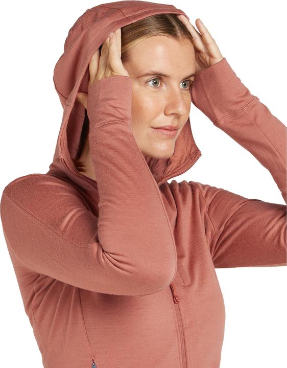 Image du produit Icebreaker Femmes Mérino 260 Quantum IV L/S Sweat à capuche zippé (M)