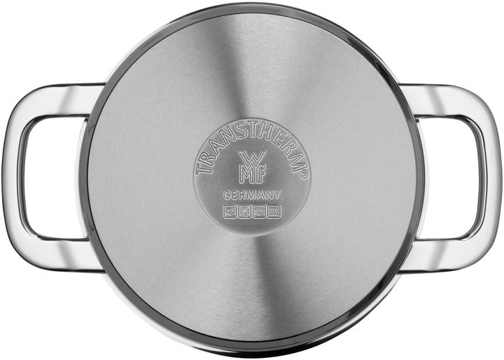 Image du produit WMF Cocotte PREMIUM ONE argentée (20 cm, Cocotte + faitout, Casserole, Acier inoxydable)