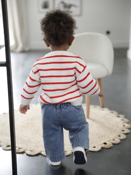 Produktbild Vertbaudet Baby Strickjacke mit Ajourmuster (68)