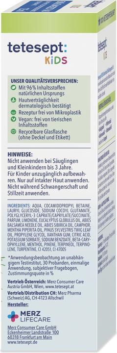 Energy Label Tetesept Children's cold bath (125 ml)