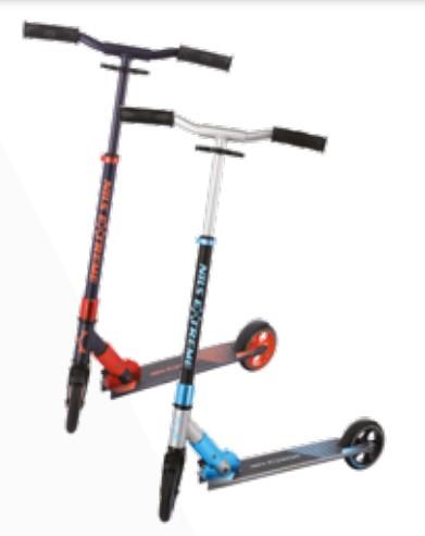 Immagine prodotto Nils Scooter Extreme HD145 Colore blu-grafite