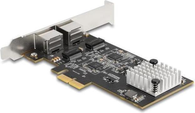 Immagine prodotto Delock Scheda PCI Express x2 a 2 x RJ45 5 Gigabit LAN RTL812 (PCI Express 3.0)