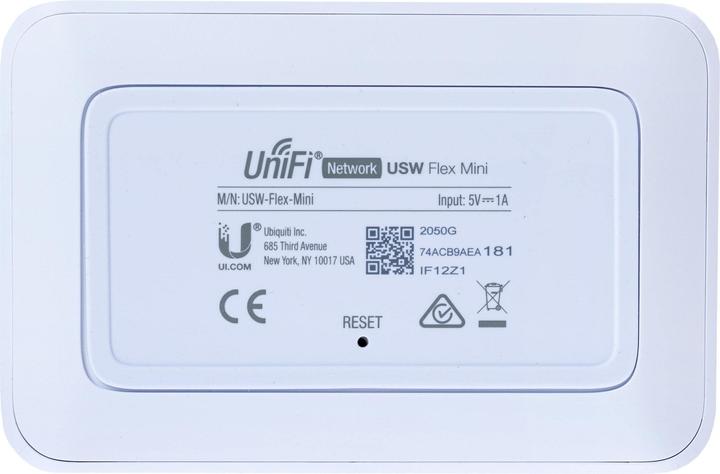 Actual product image Ubiquiti UniFi Switch Flex Mini (5 Ports)