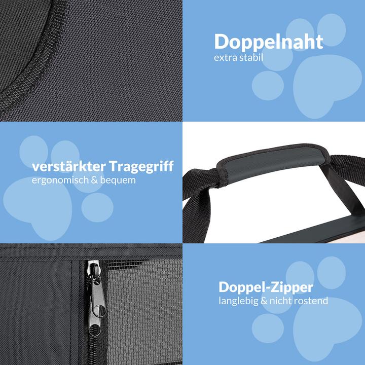 Produktbild Cadoca Hundetransportbox (Hund, Faltbar, Atmungsaktiv)