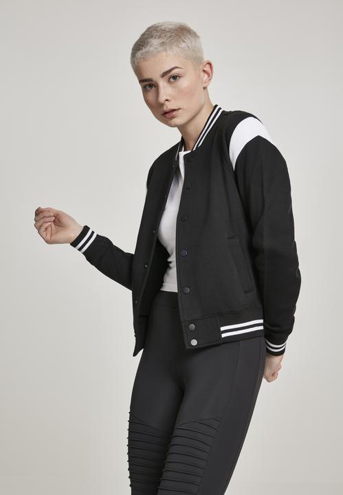 Immagine prodotto Urban Classics Giacca di felpa College Inset da donna (XL)