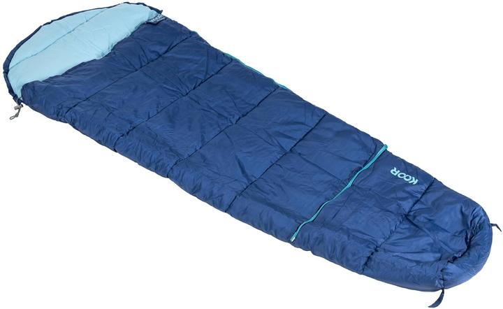 Actual product image Koor Children's Sleeping Bag Muuma Blue 65 x 130 cm (130 cm)