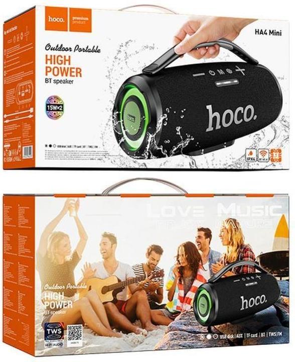 Produktbild Hoco Bluetooth speakers speaker bluetooth HA4 Mini black (4 h)