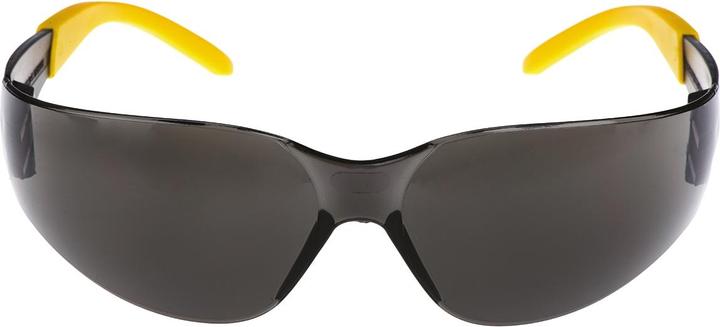 Actual product image DeWalt PROTECTOR safety glasses lens gray, scratch resistant with UV protection