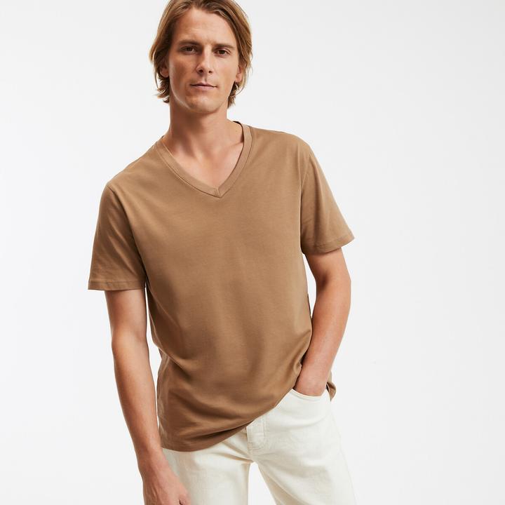 Actual product image La Redoute Collections V-neck T-shirt (S)