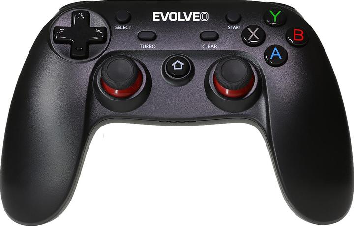 Actual product image Evolveo EasyPhone Fighter F1 Black Bluetooth/USB Gamepad Android, PC, Playstation 3 (Android, PC, PS3)