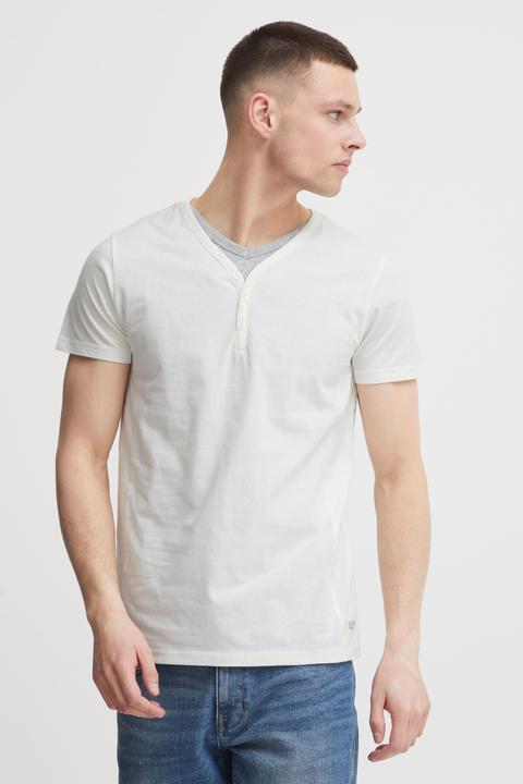 Immagine prodotto Solid Dorian T-Shirt A Maniche Corte Maglietta Da Uomo Con Collo Grandad (XL)