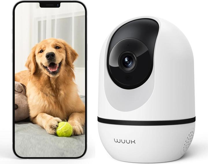 Actual product image WUUK 360° Innenüberwachungskamera mit Auto-Tracking