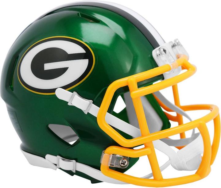 Image du produit Riddell Speed Mini Football Casque Flash Green Bay Packers