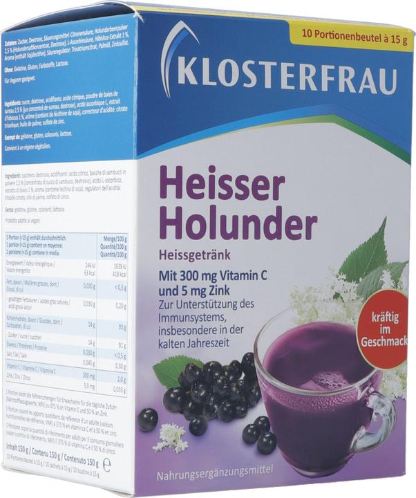 Image du produit Klosterfrau boisson chaude sureau chaud (nouveau) (1 pièce(s), Beutel, 192 g)