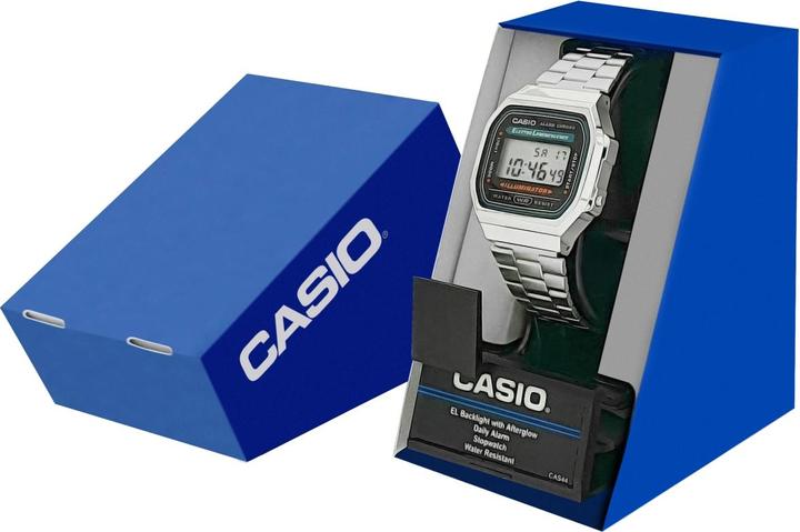 Actual product image Casio Vintage A168wa-1yes (Digital watch, 35 mm)