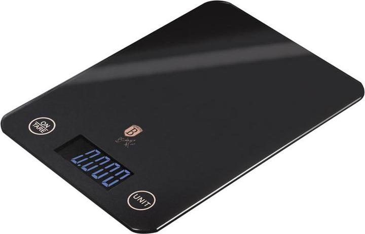 BerlingerHaus Digital Kitchen Scale max. 5 kg Black Rose Collection