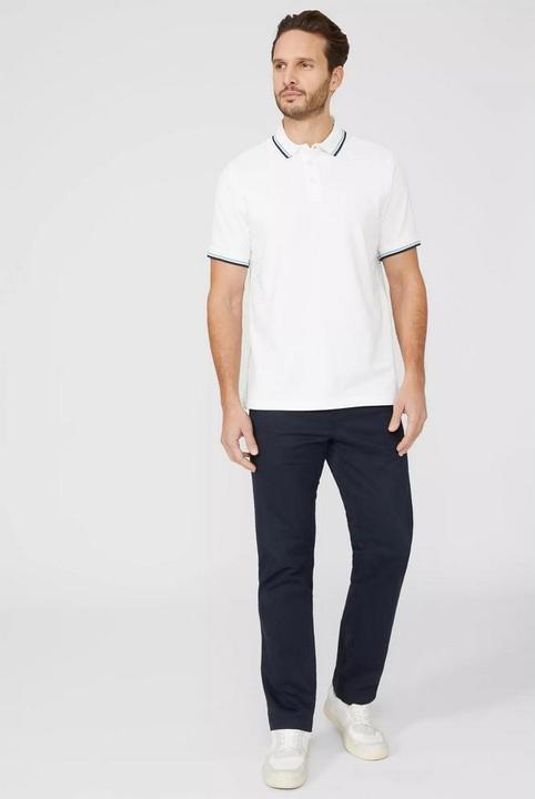 Actual product image Universal Textiles Pique Tipped Polo Shirt (XL)