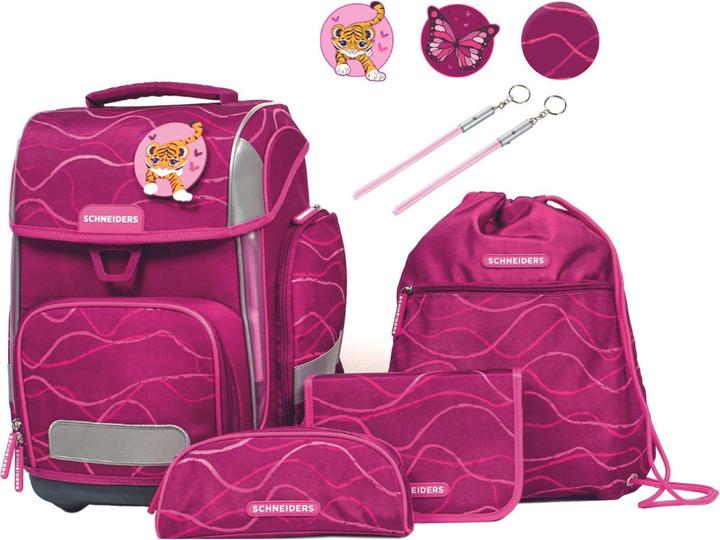 Schneiders Schultaschenset Cute Vibes raspberry (21 l)
