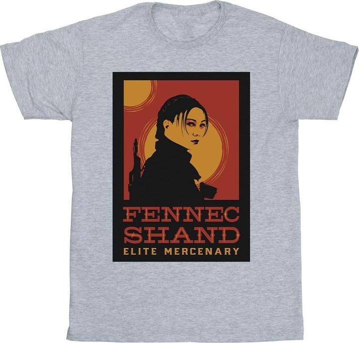 Star Wars The Book Of Boba Fett Elite Mercenary Fennec TShirt (5XL)