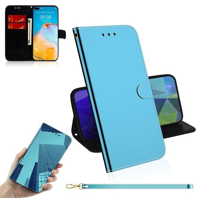 Actual product image MU Style Mirror Surface Bookcover Series (Huawei P40)