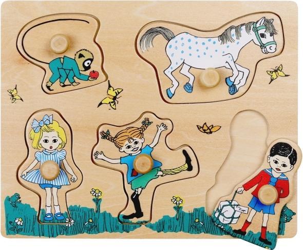 Immagine prodotto Micki Pippi Calzelunghe: Puzzle (5 pezzi)