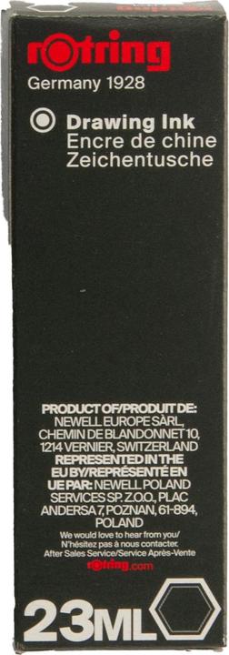 Actual product image Rotring Isograph (Inkwell, Black)
