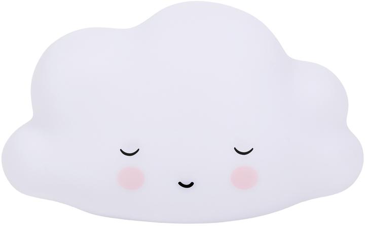 Produktbild A Little Lovely Company Nachtlicht Mini LLSCWHI70 Schlafende Wolke