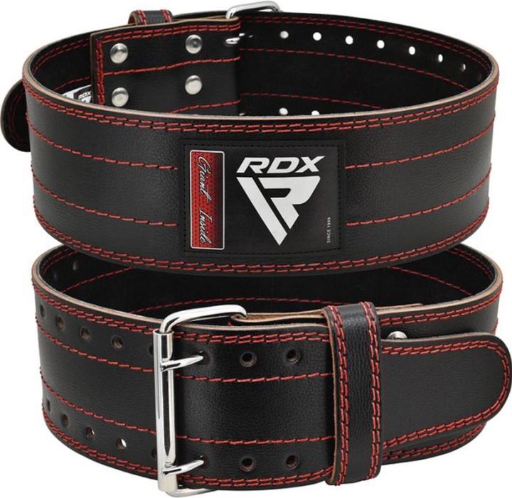 Actual product image Rdx Weight Lifting Power Belt Rd1 Red-L