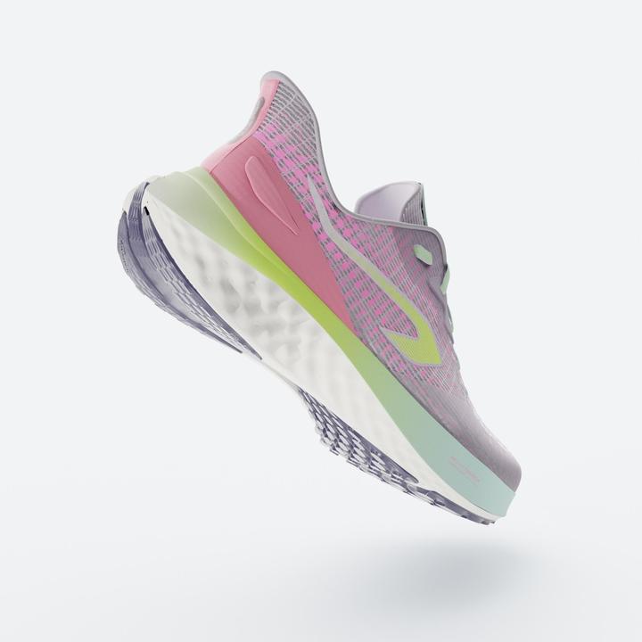 Actual product image Kiprun Laufschuhe Kinder - K500 Fast rosa/lila (35)