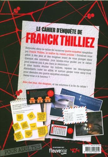 Produktbild 404 Editions Le cahier d'enquête de Franck Thilliez (Französisch, Thilliez Franck, 2024)