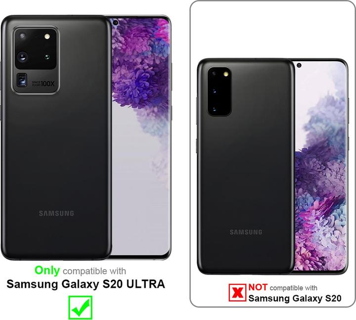 Productafbeelding Cadorabo TPU 2 kleuren glasdekking (Samsung Galaxy S20 Ultra)