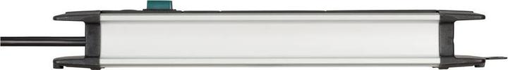 Image du produit Brennenstuhl Alu-line trailing socket 2x4 schuko 3m (8 x, CEE 7/3, 3 m)