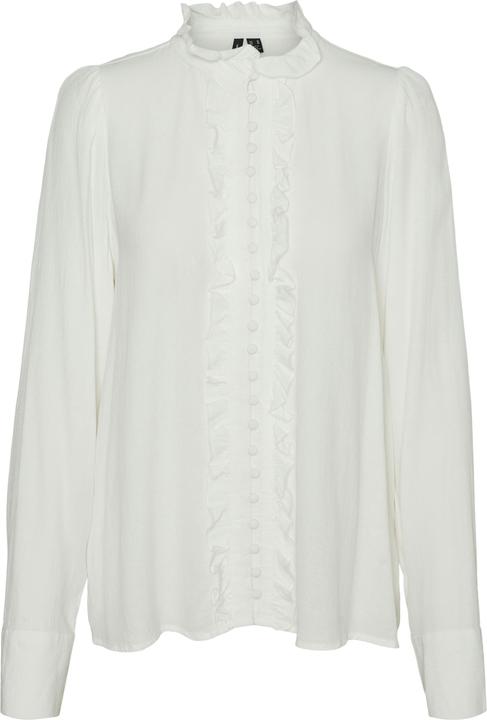 Vero Moda Vmsella L/S Frill Shirt Wvn Exc Hemd