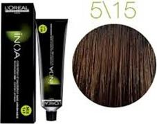 Actual product image L'Oréal Professionnel Inoa (5.15 light brown ash mahogany)
