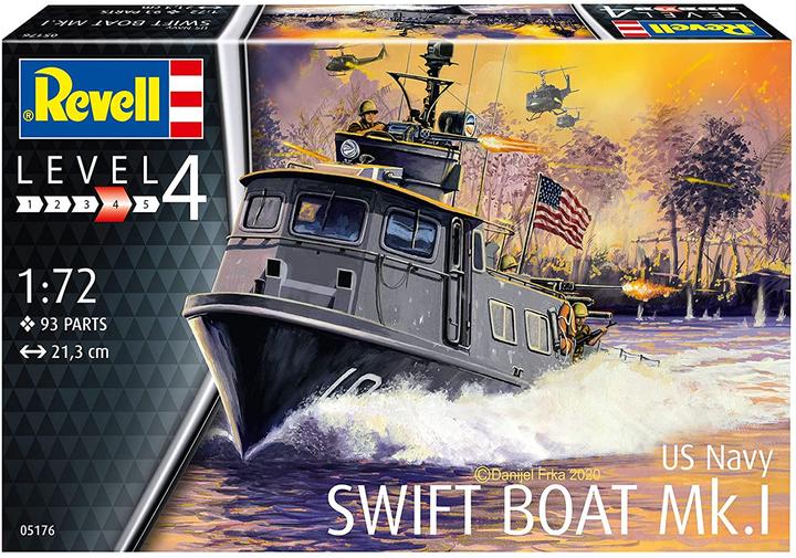 Actual product image Revell US Navy Swift Boat MkI