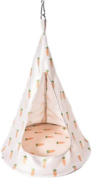 Actual product image Duvoplus Carrot plush hanging tepee, 23x23x42cm
