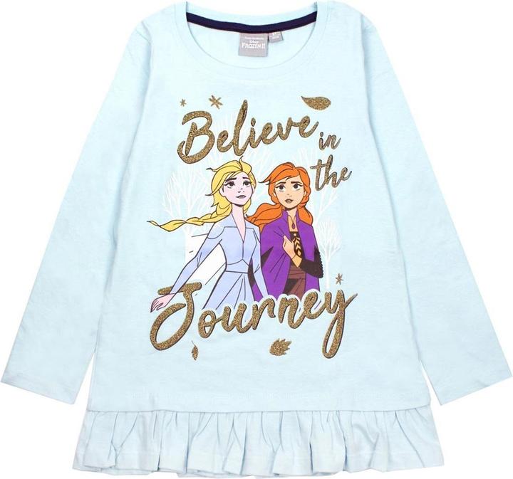 Produktbild Disney Frozen Believe In The Journey TShirt Rüschen Mädchen (128)