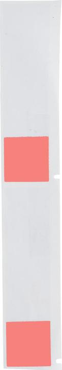 Produktbild Brady M6-23-427-RD, Vinyl, selbstlaminierend, Rot/Transparent, matt, 25.40 x 25.40(101.60) mm, für